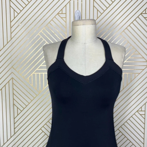 Lululemon Push Your Limits Tank Top in Solid Black Size US - Picture 3 of 9